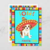 Invitation Fiesta Cavalier (Devant / Derrière)