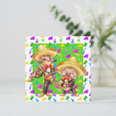 Invitation Fiesta - Cinco de Mayo (Debout devant)