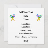 Invitation Fiesta - Cinco de Mayo (Dos)