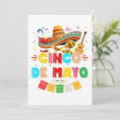 Invitation Fiesta Cinco de Mayo (Debout devant)