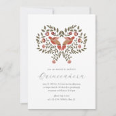 Invitation Fiesta colorée Floral Quinceañera (Devant)