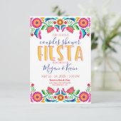 Invitation Fiesta Couples Douche, (Debout devant)