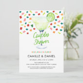 Invitation Fiesta Couples Fiesta Douche Mexicaine (Debout devant)