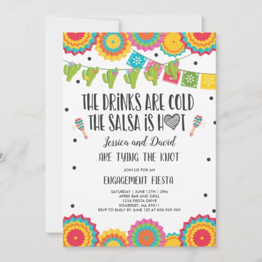 Invitation Fiesta Couples fiesta fiesta Invi (Devant)