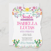 Invitation Fiesta, cumpleaños de Cinco de Mayo (Devant)