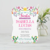 Invitation Fiesta, cumpleaños de Cinco de Mayo (Debout devant)