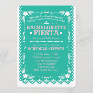 Invitation Fiesta de Bachelorette