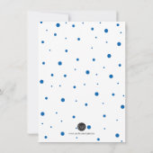 Invitation Fiesta de fête de Fête de la mariée de cactus (Dos)