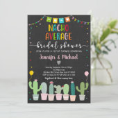 Invitation Fiesta de Fête de l'mariée moyenne Nacho (Debout devant)