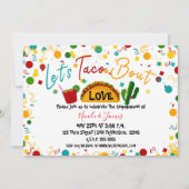 Invitation Fiesta de Mariage et Fiançailles : Parlons Tacos A (Devant)
