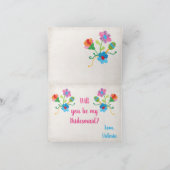 Invitation Fiesta de Mexcian d'art populaire vous serez ma (Intérieur)