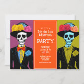 Invitation đ Fiesta Dia de Muertos (Devant)