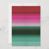 Invitation Fiesta du Mexique (Dos)