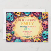 Invitation 💀 Fiesta en el Cráneo (Devant)