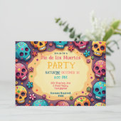 Invitation 💀 Fiesta en el Cráneo (Debout devant)