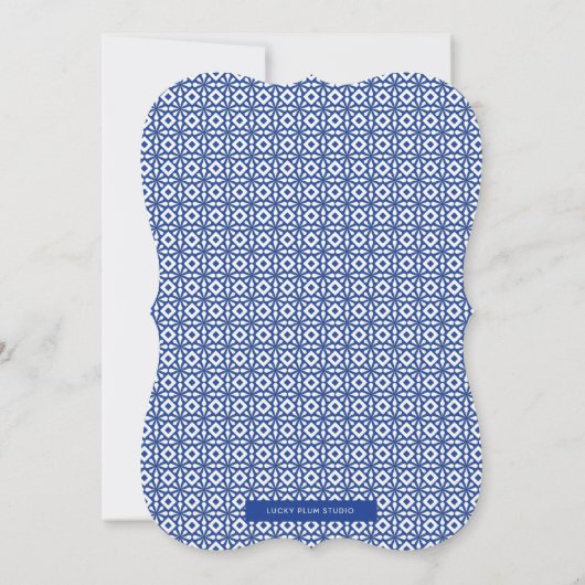 Invitation Fiesta Fiançailles Shower (Dos)