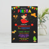 Invitation Fiesta Fiesta (Debout devant)