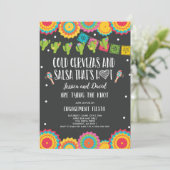 Invitation Fiesta Fiesta Inv, fête d'engagement des couples d (Debout devant)