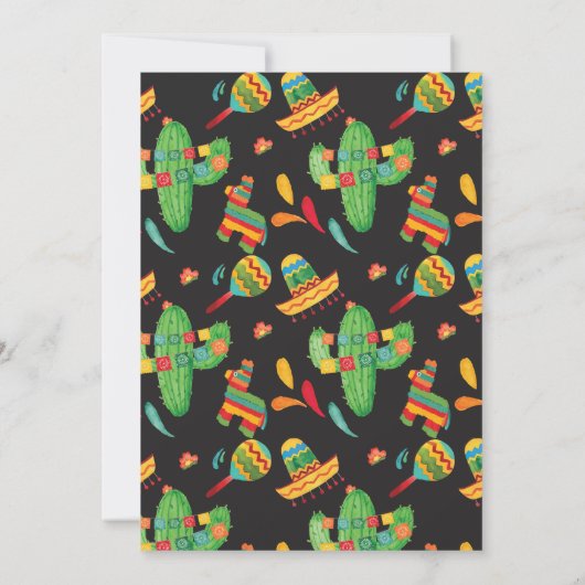 Invitation Fiesta First Birthday (Dos)