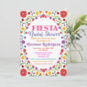 Invitation Fiesta Floral Bridal (Debout devant)