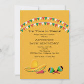 Invitation Fiesta Fun (Devant)