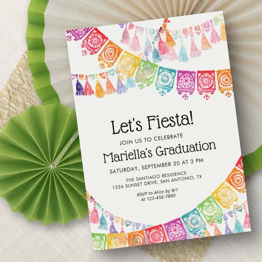 Invitation Fiesta Graduation