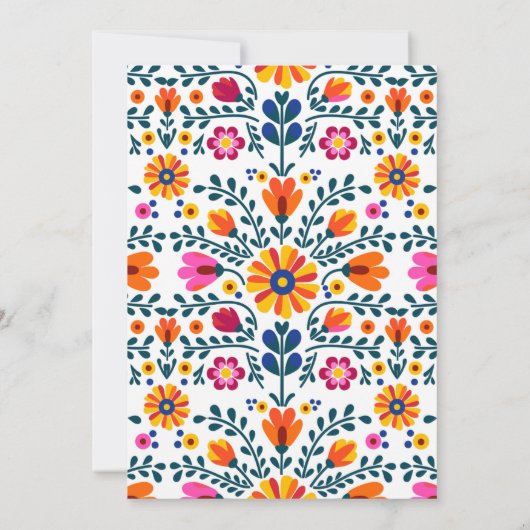 Invitation Fiesta Graduation Mexicaine (Dos)