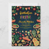 Invitation Fiesta Graduation Mexicaine (Devant)