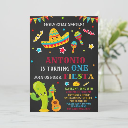 Invitation Fiesta Invitation Fiesta (Debout devant)