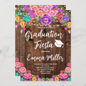 Invitation Fiesta mexicaine (Devant / Derrière)