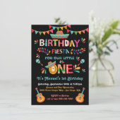 Invitation Fiesta mexicaine petit un 1er anniversaire (Debout devant)