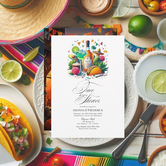 Invitation Fiesta mexicaine "Taco 'Bout a Couples Shower"