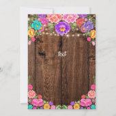 Invitation Fiesta Nacho Moyenne de la fête de graduation (Dos)