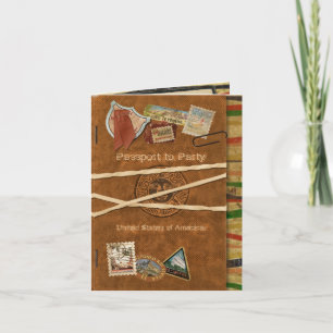 Invitation Fiesta Passport