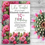 Invitation Fiesta Pink Flower Cactus 25e anniversaire<br><div class="desc">Invitation Fiesta Pink Flower Cactus 25e anniversaire pour les femmes. Il Est Facile De Changer L'Exemple De Texte En Vous Propre En Cliquant Sur Personnaliser. Cliquez Sur Personnaliser Puis Modifier Avec L'Outil De Conception Pour Modifier Le Type De Police, La Couleur De Police, La Taille De Police, Ou Pour Ajouter/Supprimer/Modifier...</div>