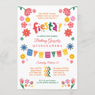 Invitation Fiesta Quinceañera