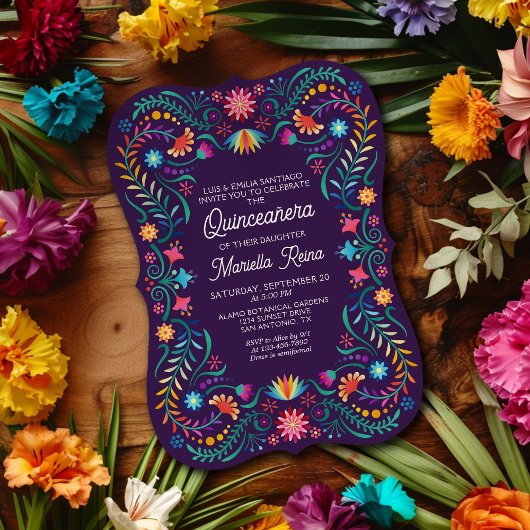 Invitation Fiesta Quinceanera