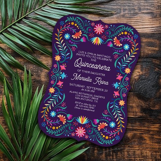 Invitation Fiesta Quinceanera