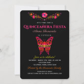 Invitation Fiesta Quinceañera (Devant)