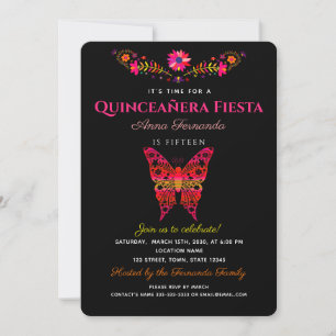 Invitation Fiesta Quinceañera