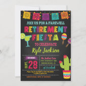 Invitation Fiesta Retraite (Devant)