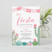 Invitation Fiesta Shower (Debout devant)