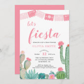 Invitation Fiesta Shower (Devant / Derrière)