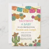 Invitation Fiesta Taco Bout a Baby Shower (Devant)