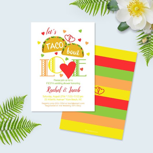 Invitation Fiesta Taco Bout Amour Nuptiale
