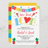 Invitation Fiesta Taco Bout Amour Nuptiale (Devant / Derrière)