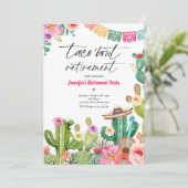 Invitation Fiesta Taco 'Bout Retraite mexicaine Fiesta Party (Debout devant)