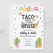 Invitation Fiesta Taco Bout Une Nouvelle Maison Fête du récha (Devant)