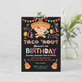 Invitation Fiesta Taco mexicaine à environ 1er anniversaire (Debout devant)