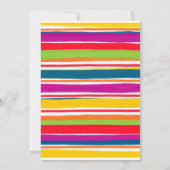 Invitation Fiesta Taco pour 5 ans (Dos)